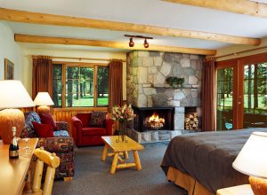 King Bedroom Suite at Alpine Village Jasper