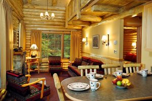 Family Cabin interior at Alpine Village