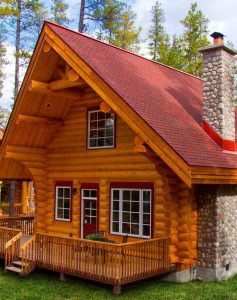 Exterior image of the Family Cabin in Alpine Village Jasper