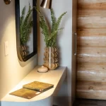 Interior of Executive One Bedroom Cabin